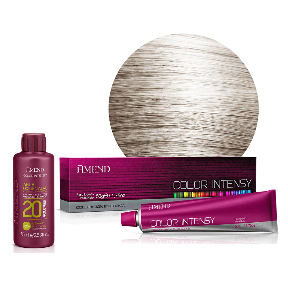 kit color intensy 10.1 Louro Claríssimo + OX 20